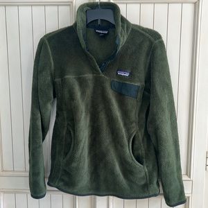 Patagonia Dark Green Sweatshirt Fleece - image 1